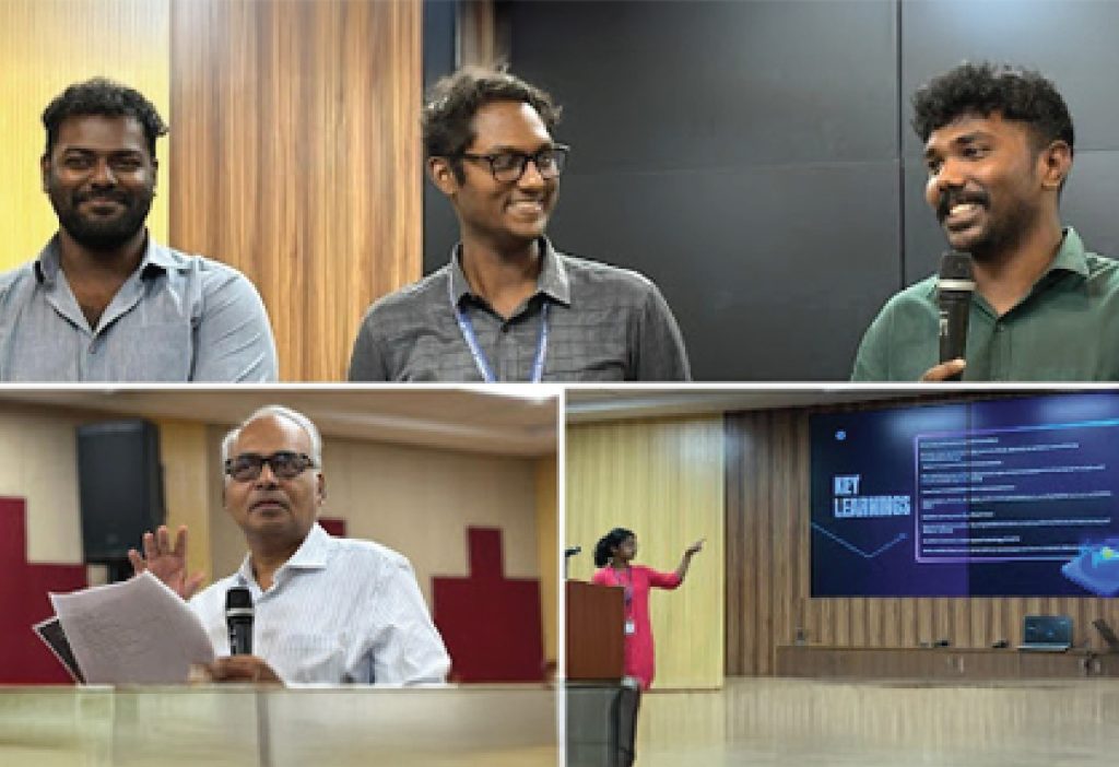 Strategic management master class highlights business impact of technology with MR. Srinivasan