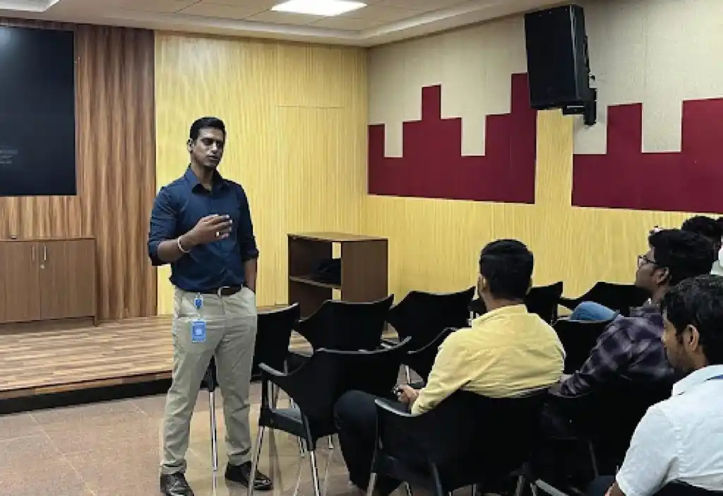 Leadership dialogue with MR. Kumaran C, founder & CEO, Wezume