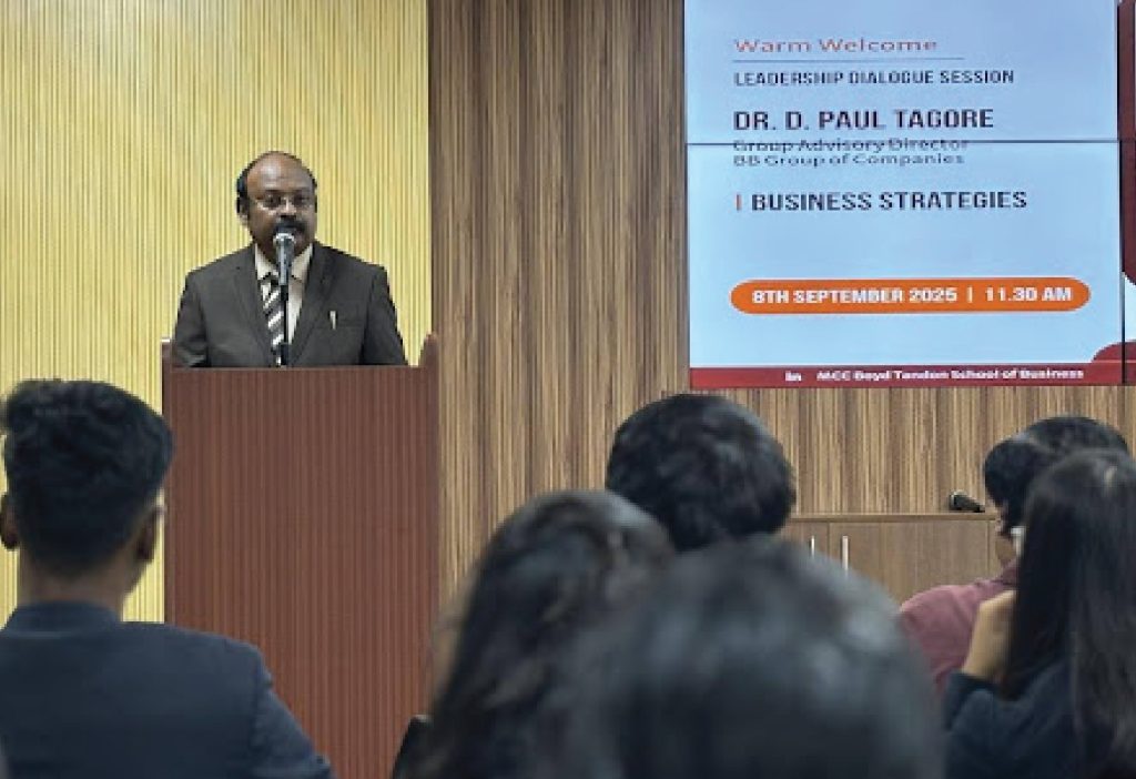 Leadership dialogue with DR. Paul Tagore – group advisory director of bb group of companies