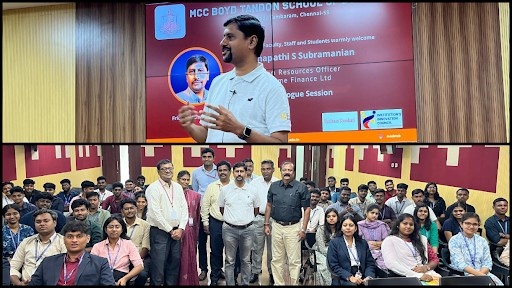 Leadership dialogue with MR. Ganapathi S Subramanian, Chief Human Resources Officer, Sundaram Home Finance Ltd