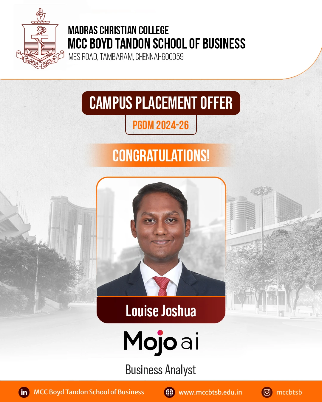 Campus Placement Offer